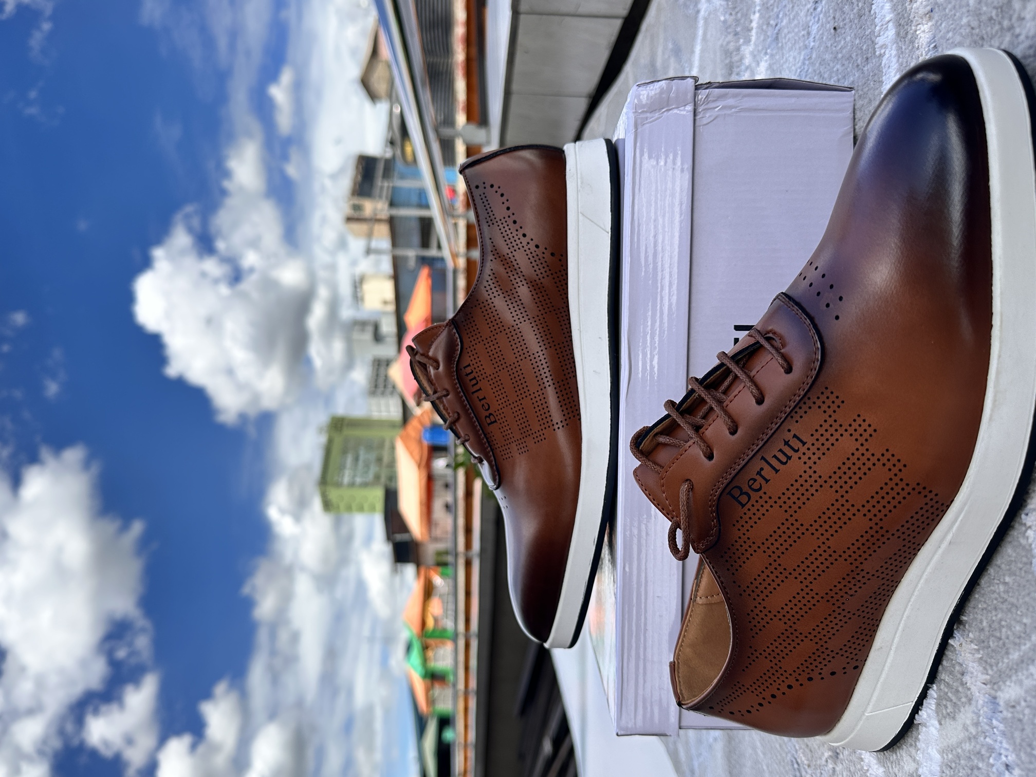 Berluti Premium Leather Sneakers