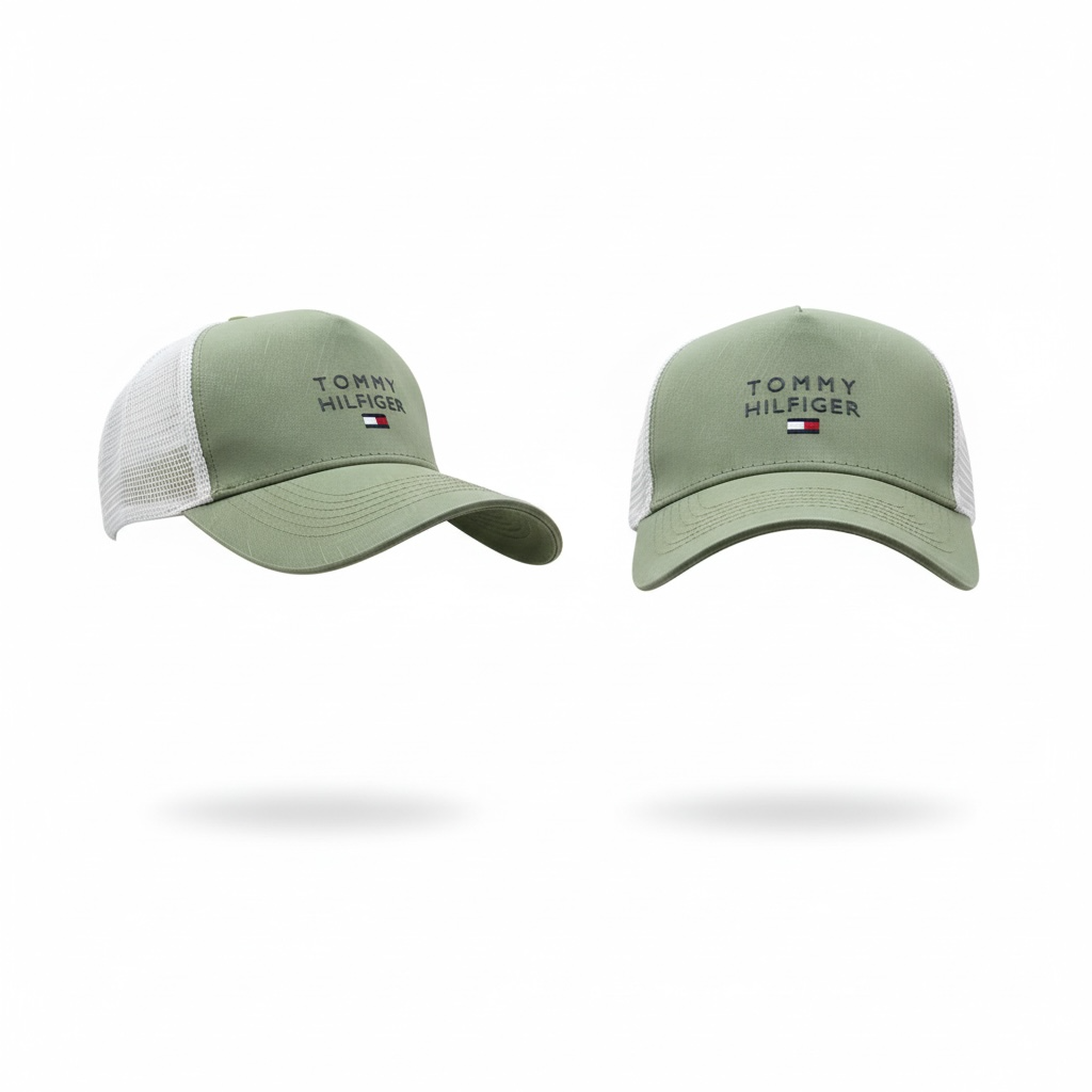 Tommy Hilfiger Green Trucker Cap