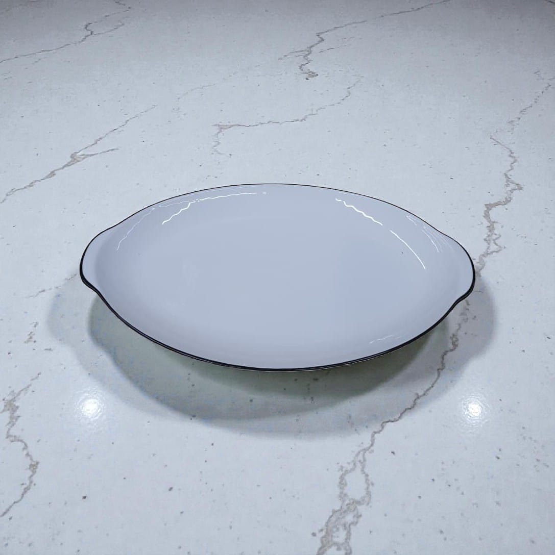 14-inch Double Ear Fish Dish JS-65