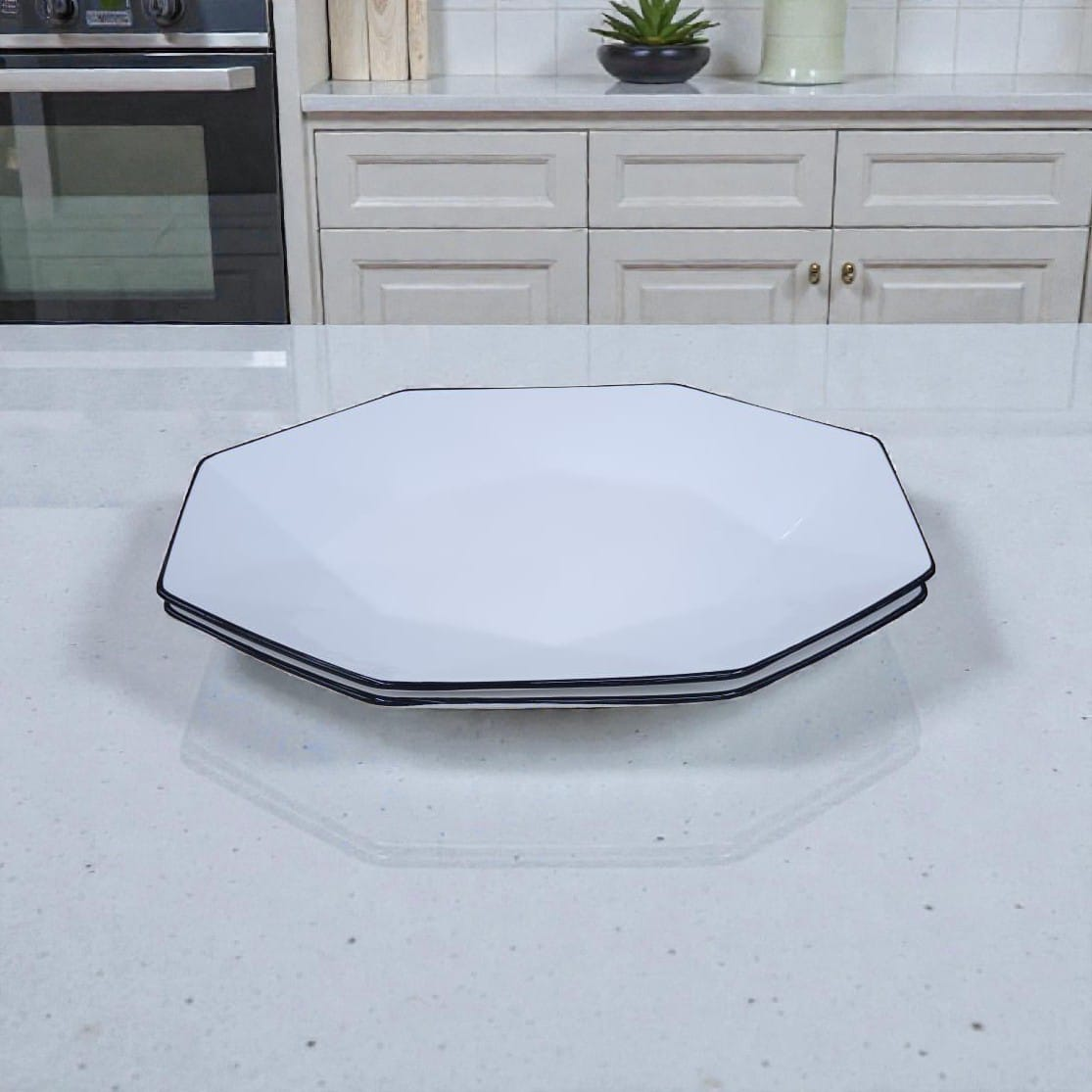 12-Inch Octagonal Plate JS-87