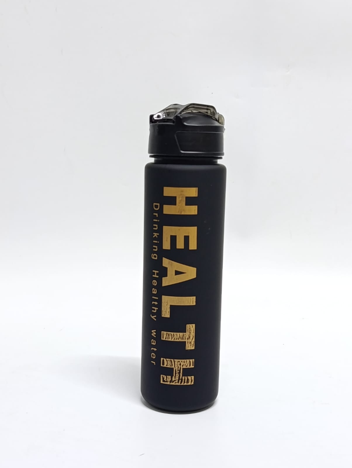Matte Black Insulated Sports Water Bottle
