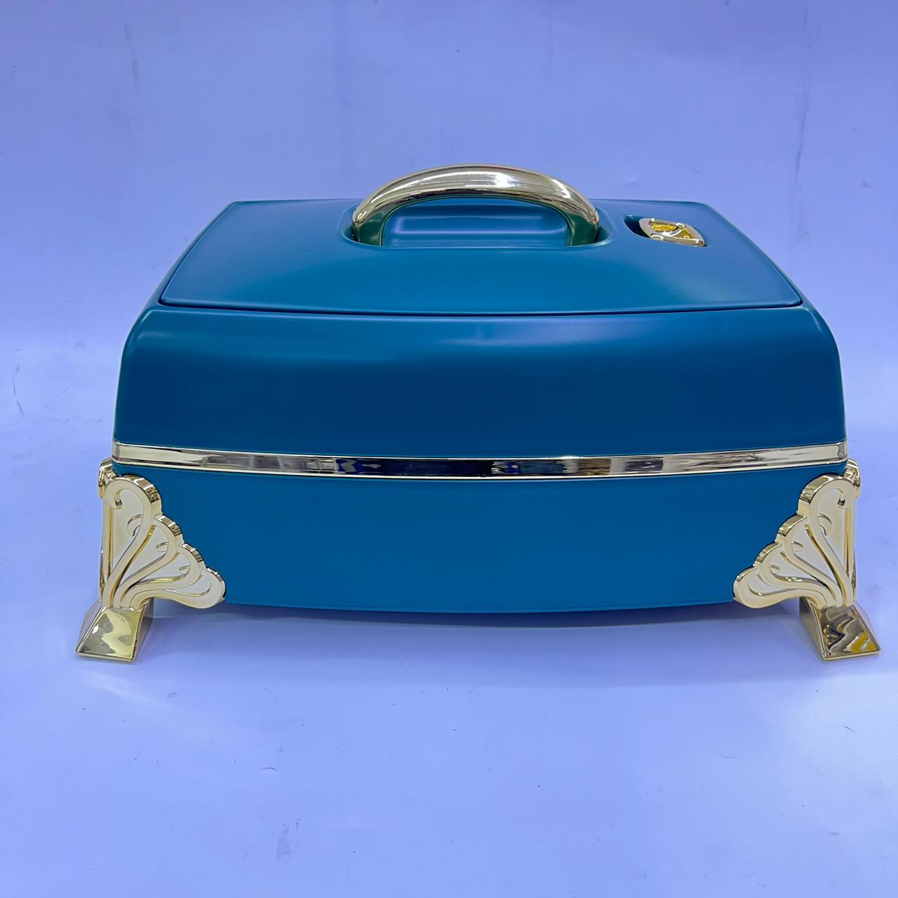 Art Deco Teal Heritage Casserole