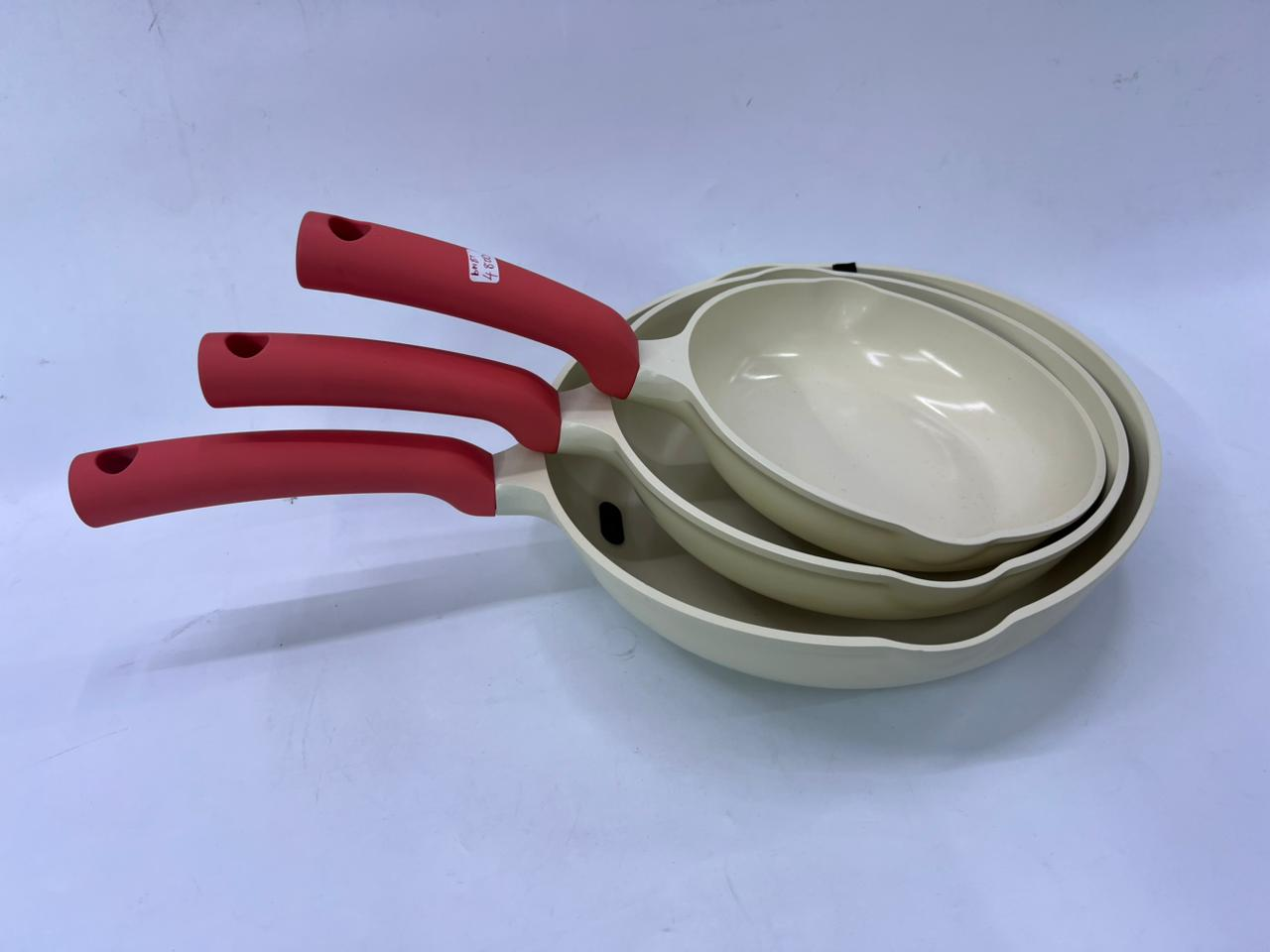 Donnor 3-Piece Non-Stick Frying Pan Set
