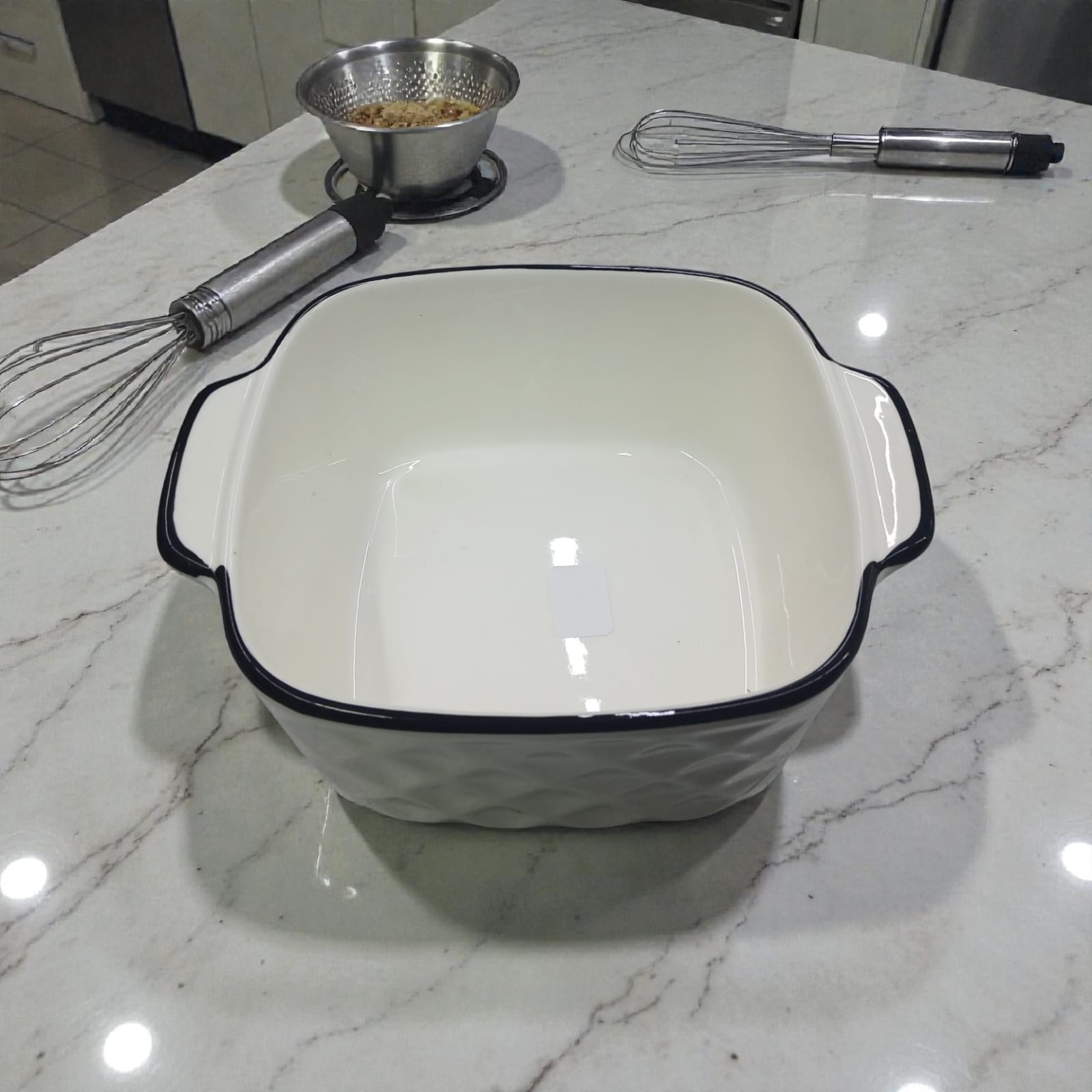 5.7- inch Rose Diamond Baking Dish (JS-75)