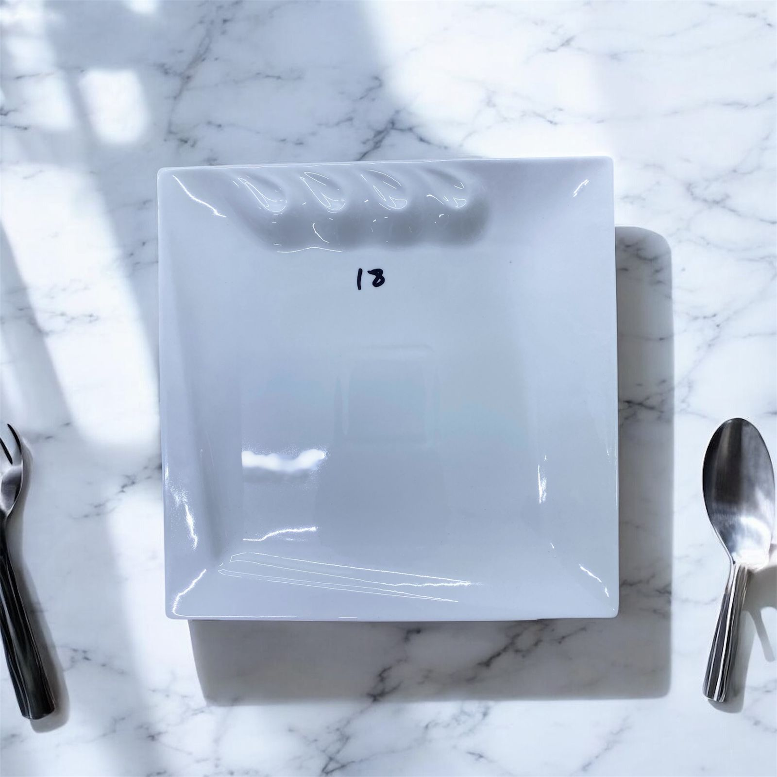 H18 12-inch Square Flat Plate