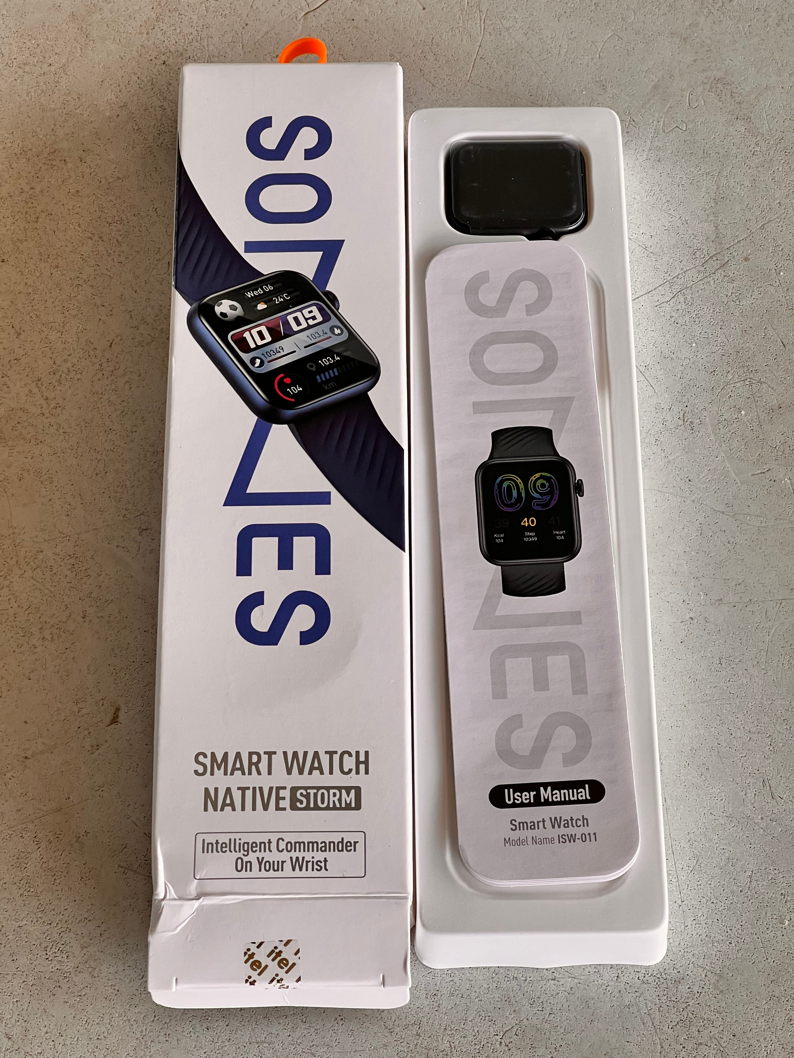 Itel Sones Waterproof Smart Watch