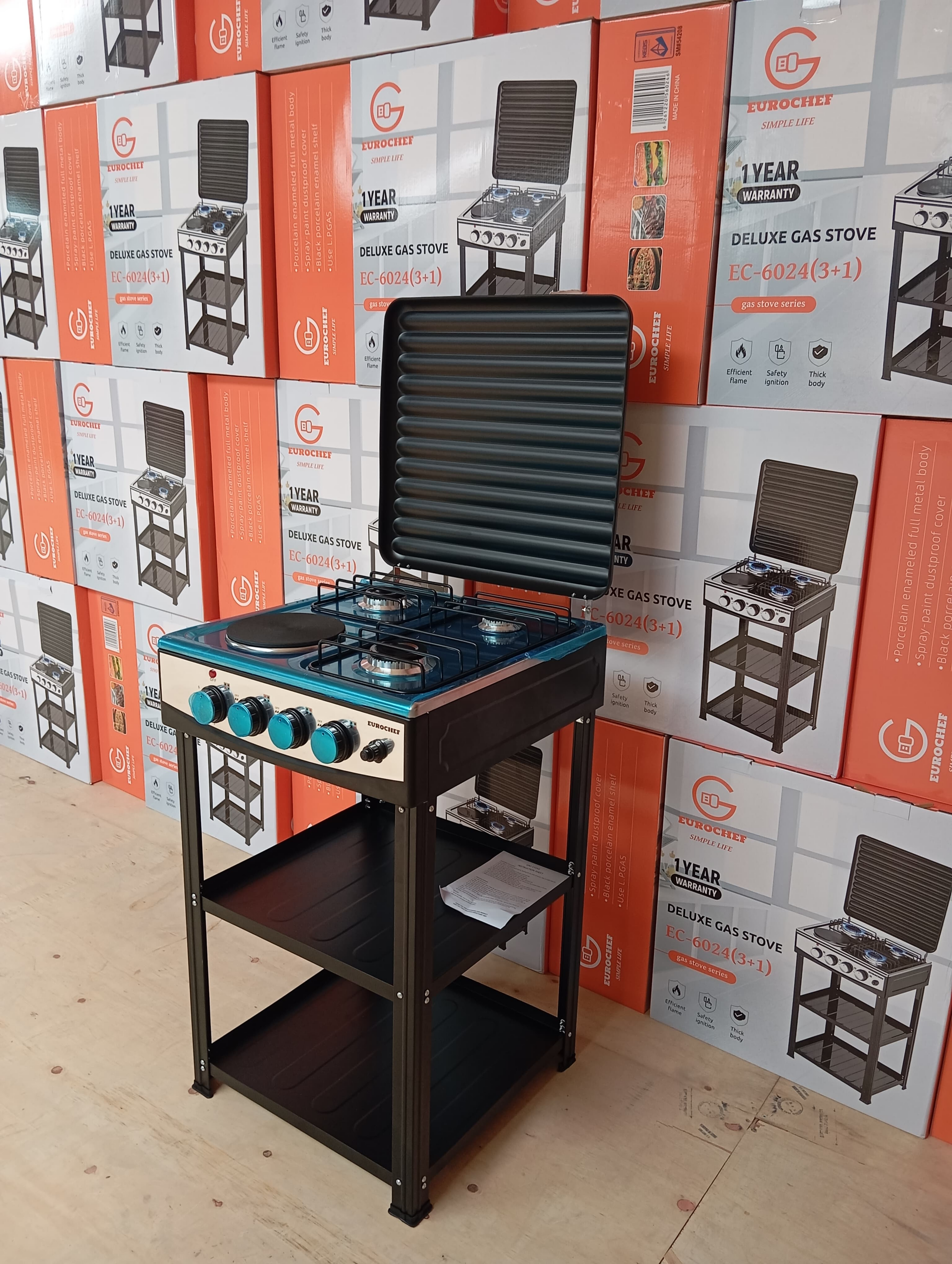 Eurochef Deluxe Gas Stove