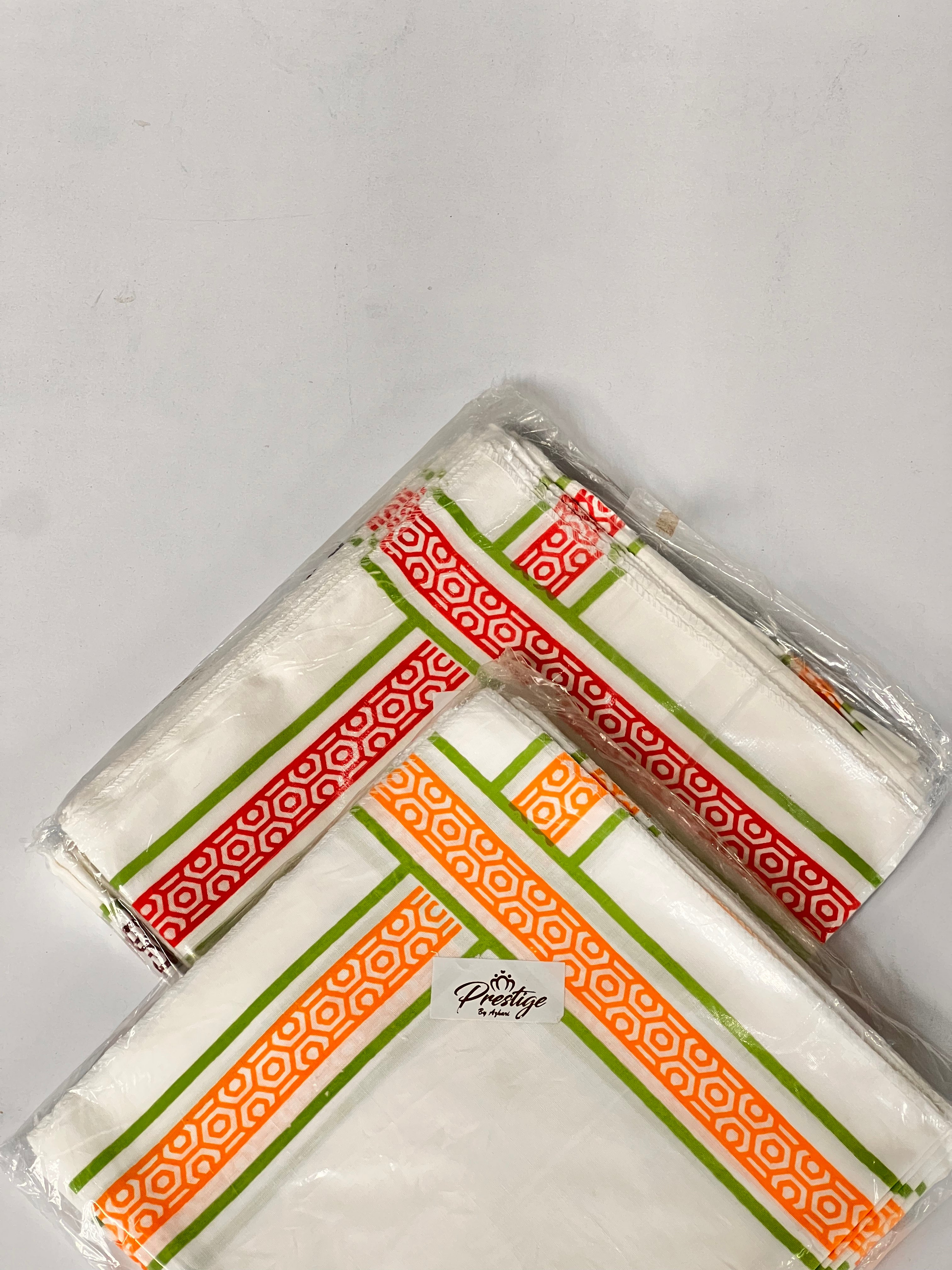 Handkerchief set -White