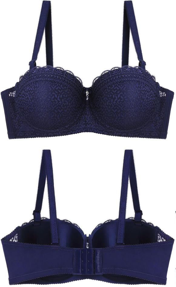 BINNYS Thin Cup Textured Lace Bra #068