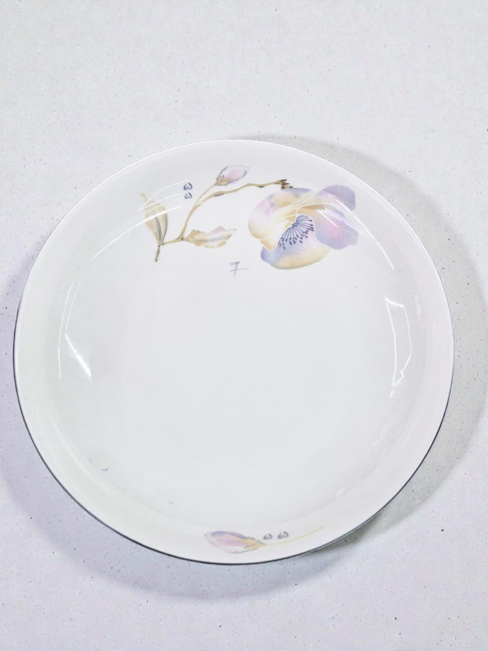 FL Black Edged 8-inch Plate