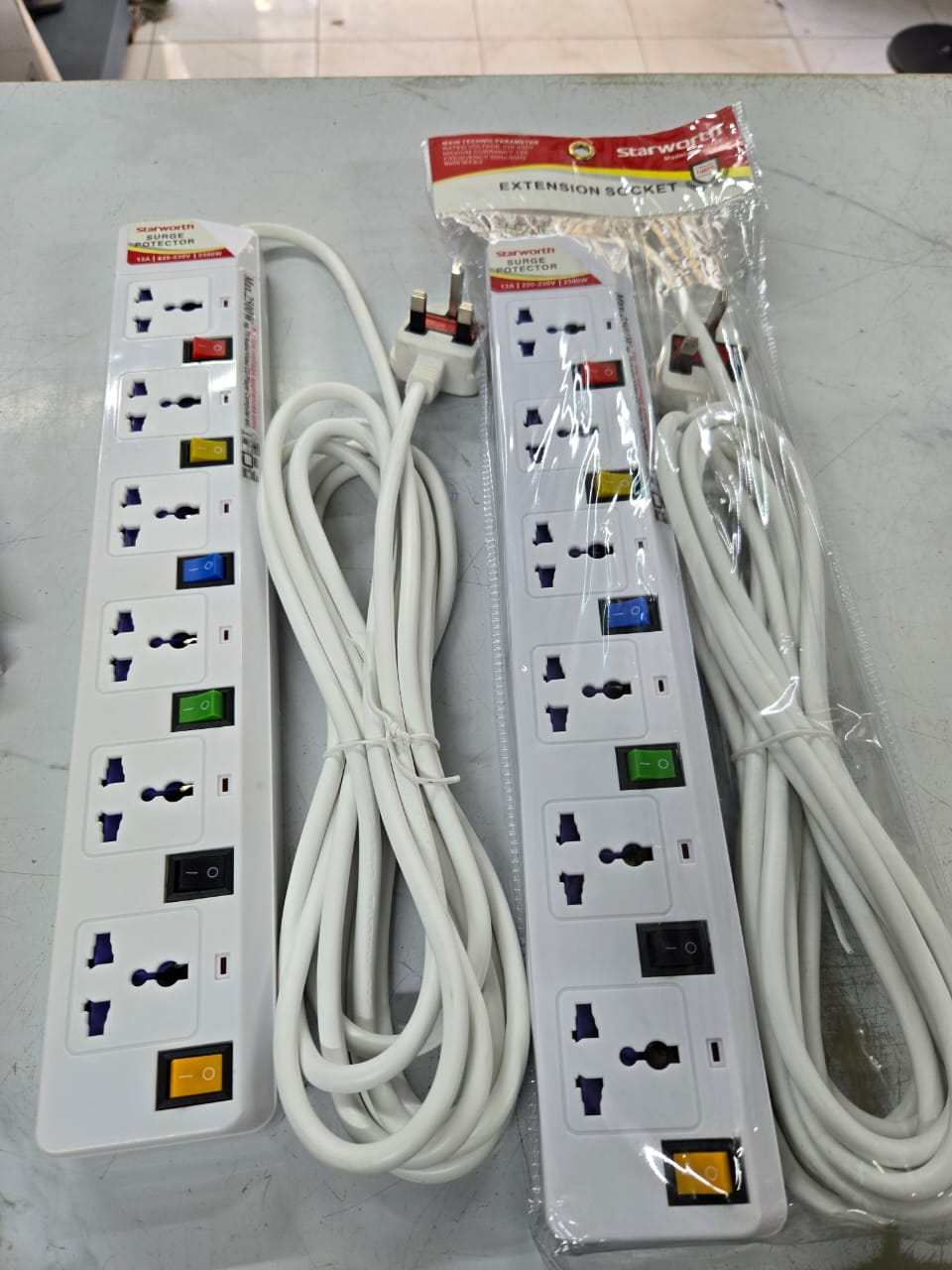 Starworth 5-Port Extension Socket
