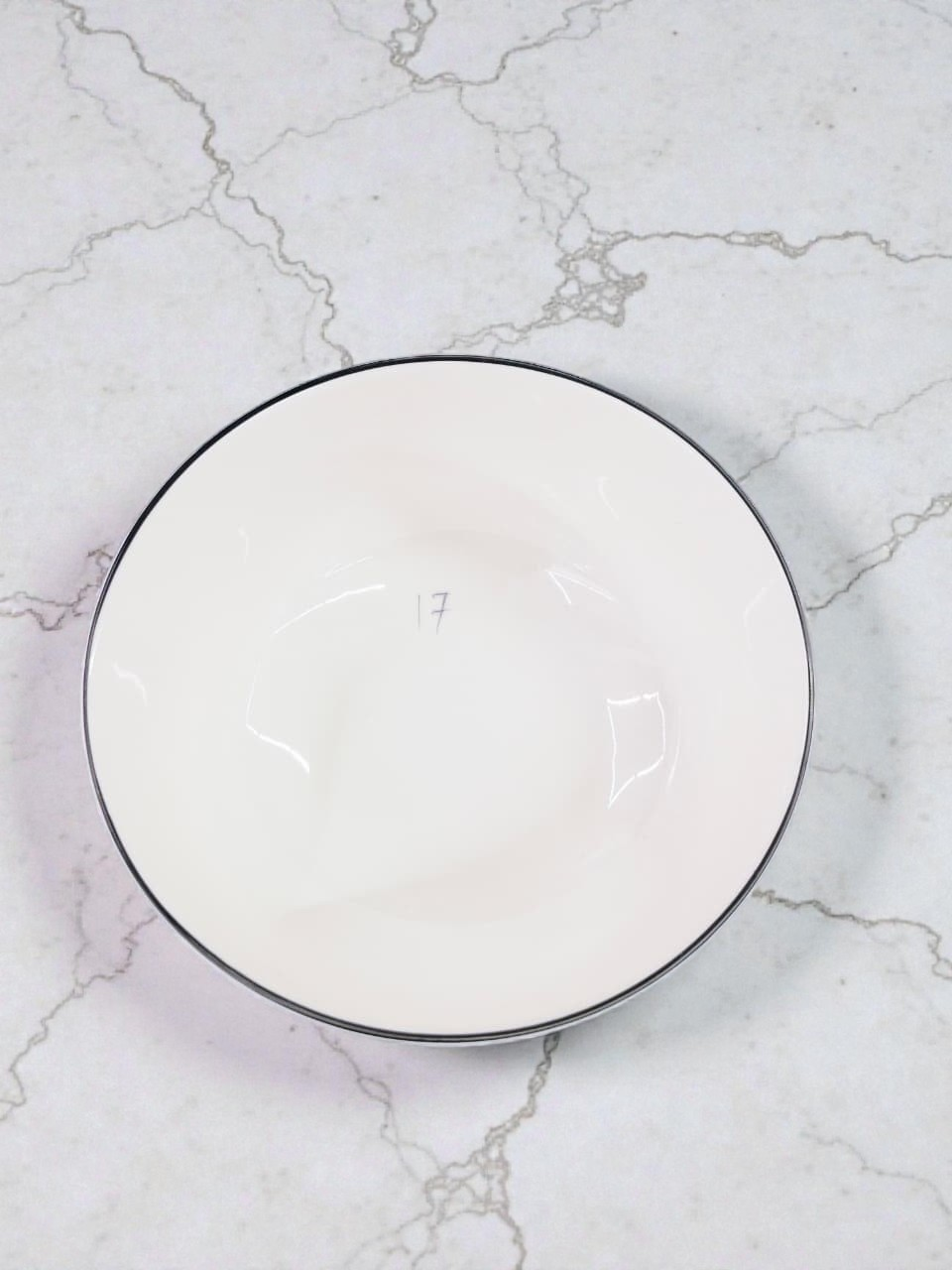 FL Black Edged 6-inch Salad Bowl