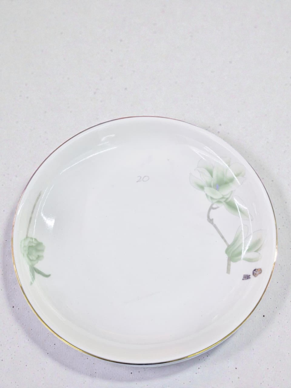 FL 9-Inch Gold Edged Plate