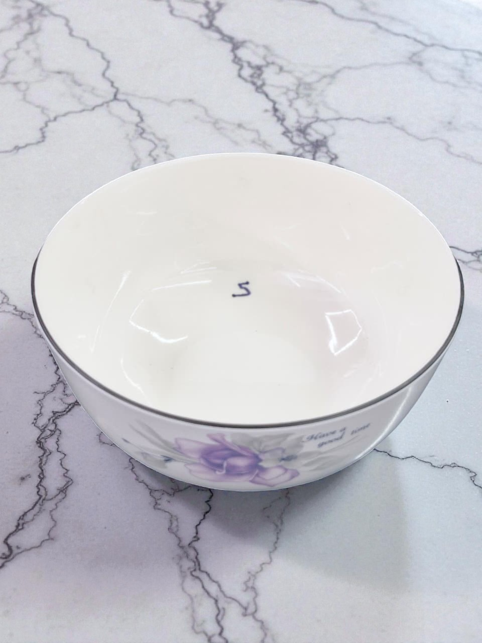 FL Black Edged 6-inch Bowl