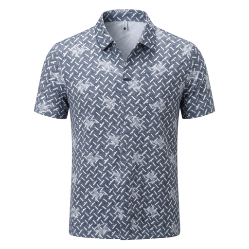 Image of Men’s Unbuttoned Silk Shirts collection