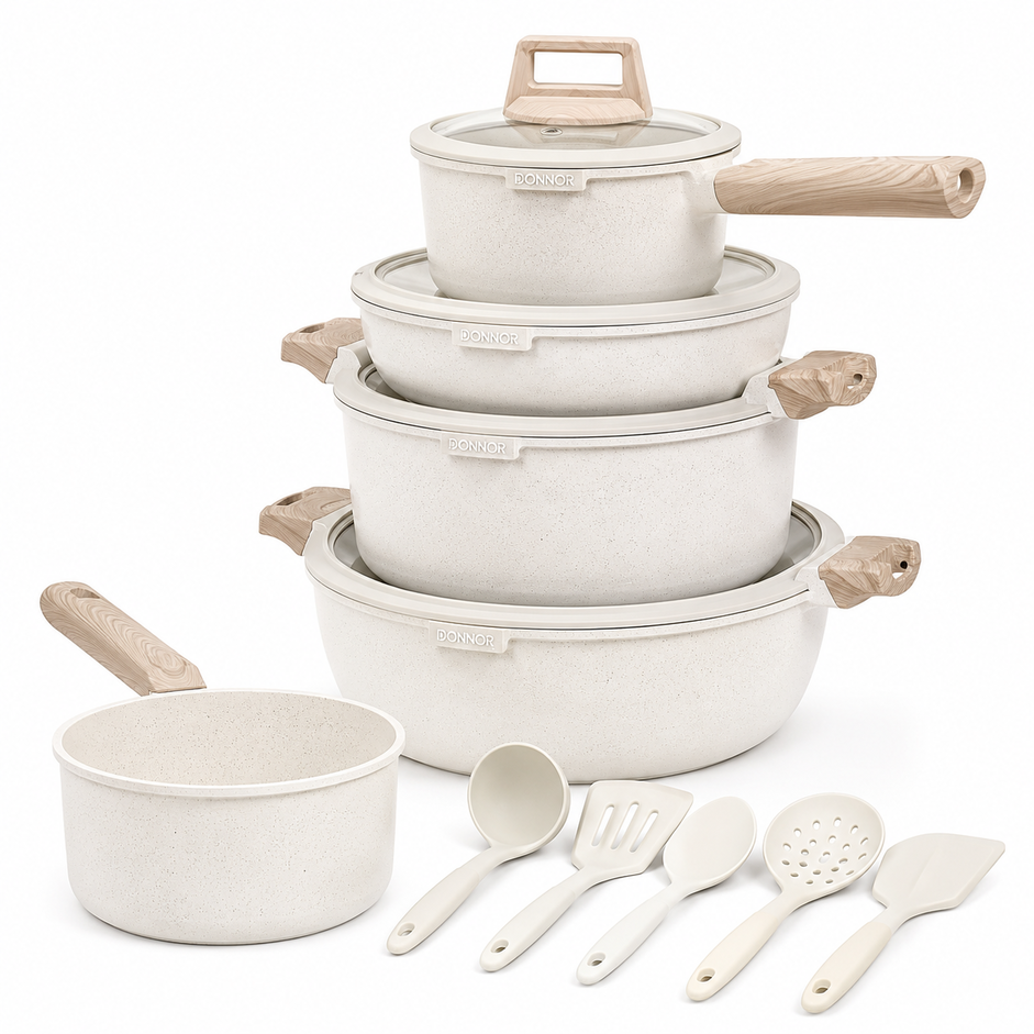 Image of Donnor 11-Piece Non-Stick Cookware Set