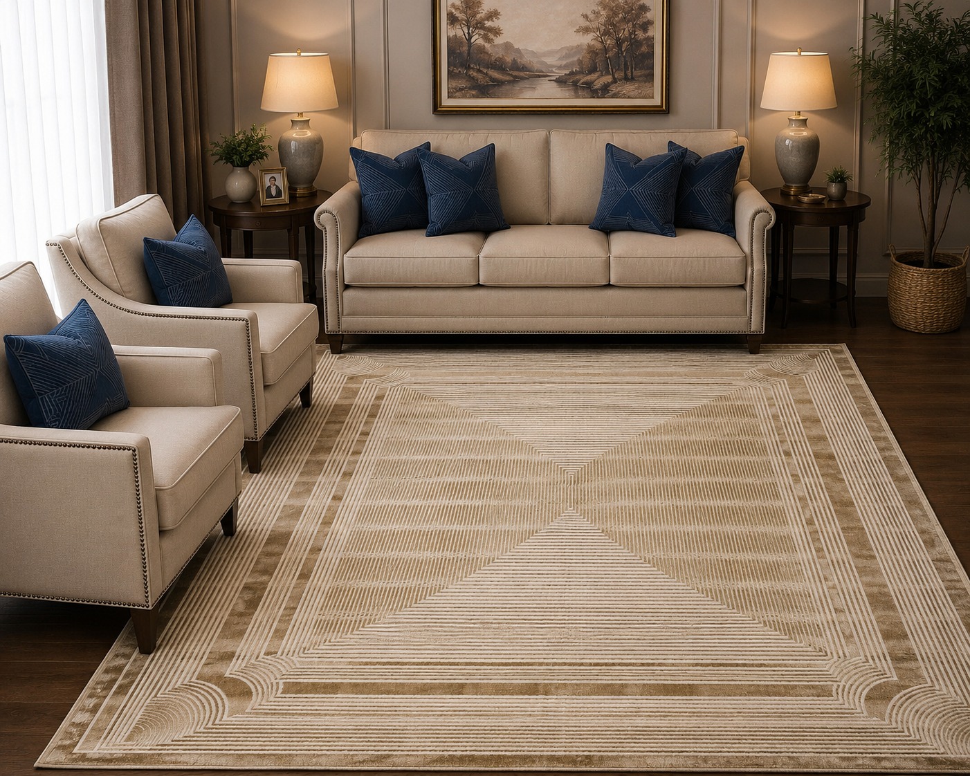 Image of Turkish Berlin Plain Carpet Collection