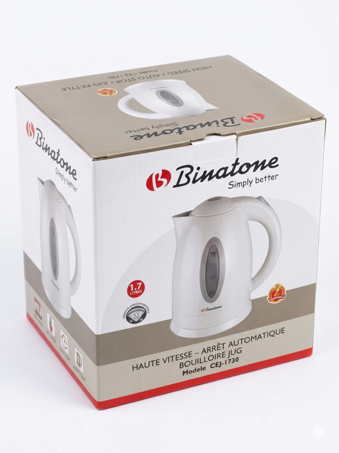 Image of Binatone 1.7L Electric Kettle