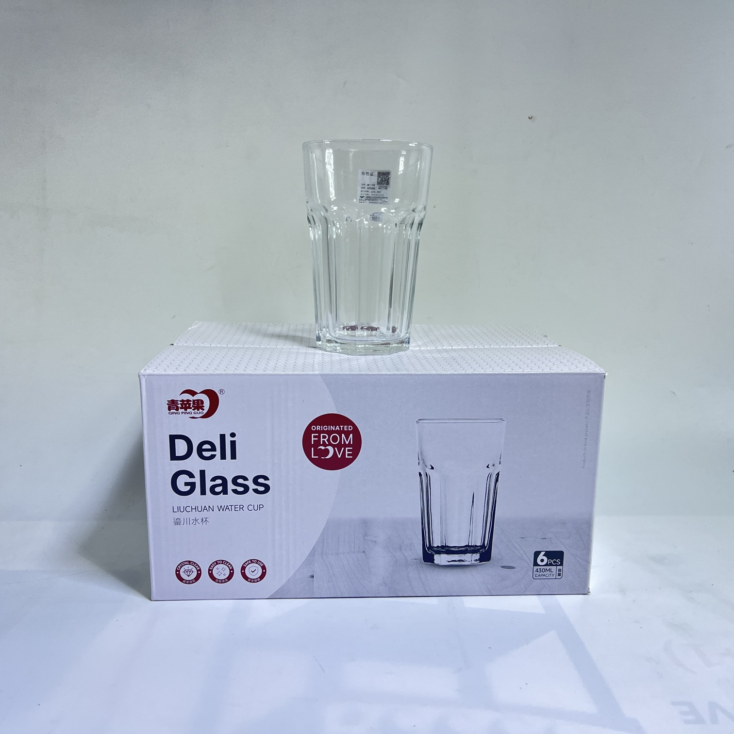 Image of Glass Water Tumbler Set-Y5033