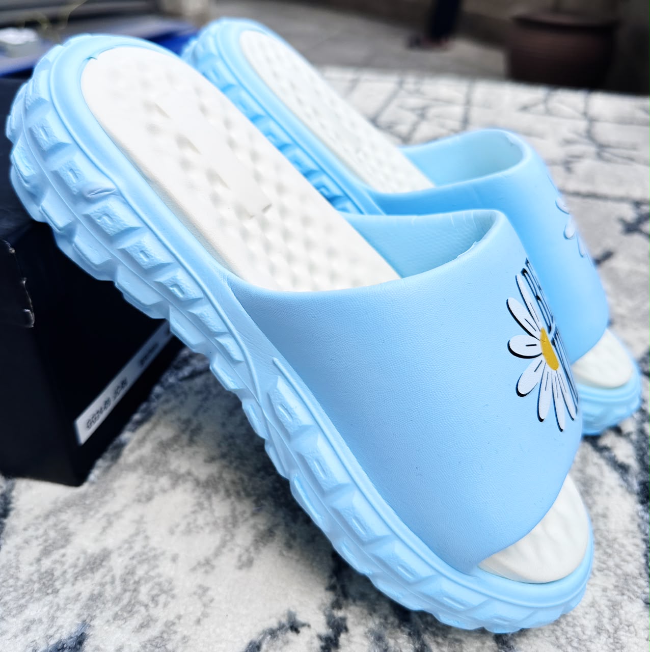 Image of BE KIND Daisy Platform Crocs
