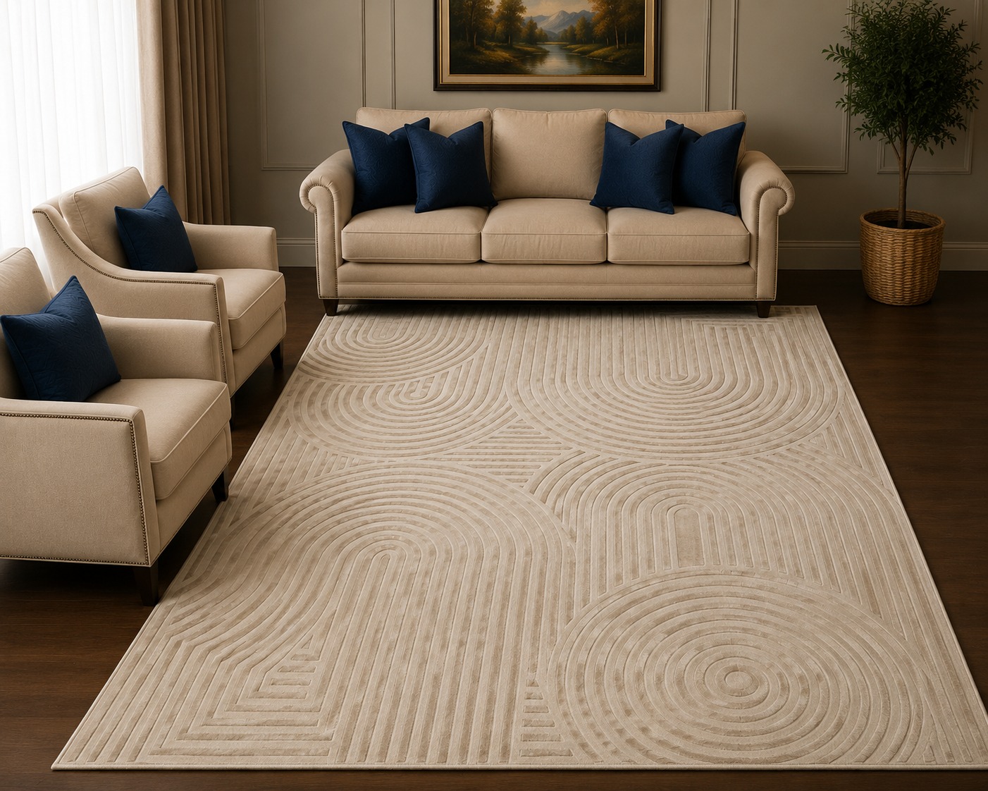 Image of Turkish Berlin Plain Carpet Collection