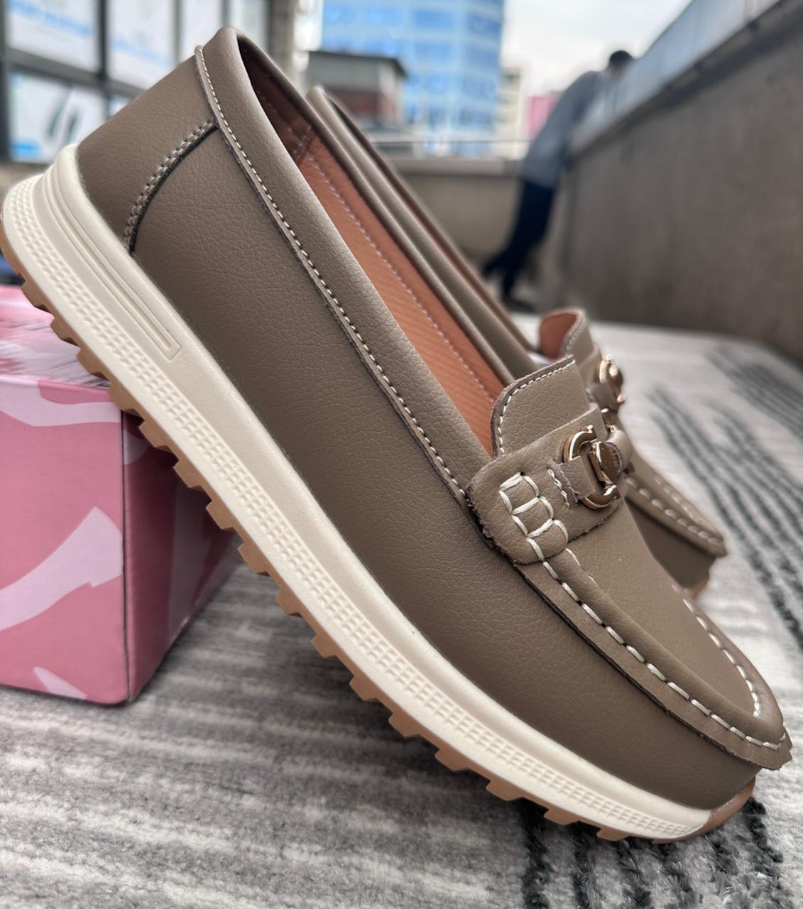 Image of Ladies Classic Platform Loafers Collection