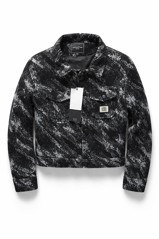 Image of Kids Printed Denim Jacket