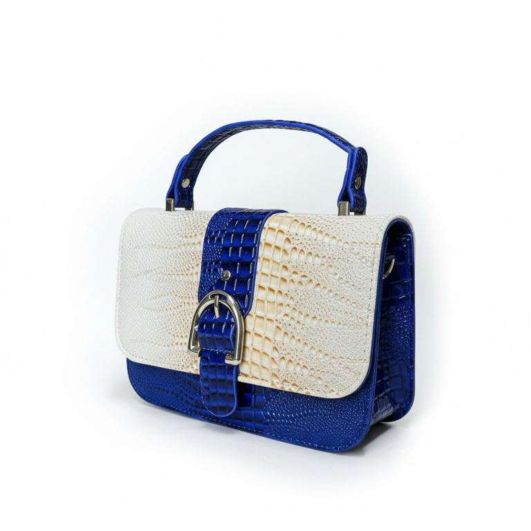 Image of Two-Tone Luxe Ladies Handbag