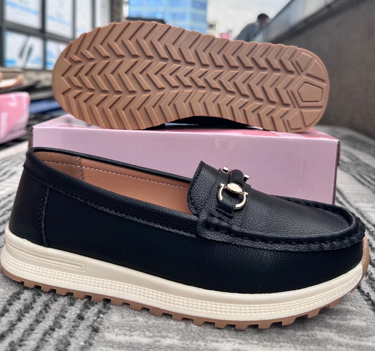 Image of Ladies Classic Platform Loafers Collection