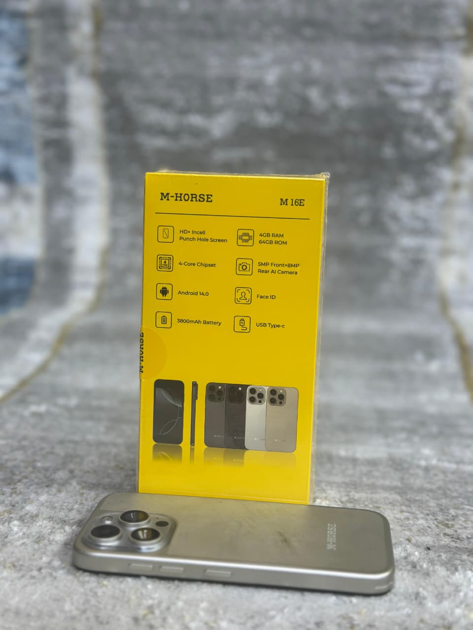 Image of M-Horse M16E Smartphone – 64GB ROM / 4GB RAM (4G)