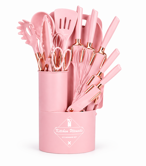 Image of 19 Piece Silicone Kitchen Utensil Set (XYSJ-0015)
