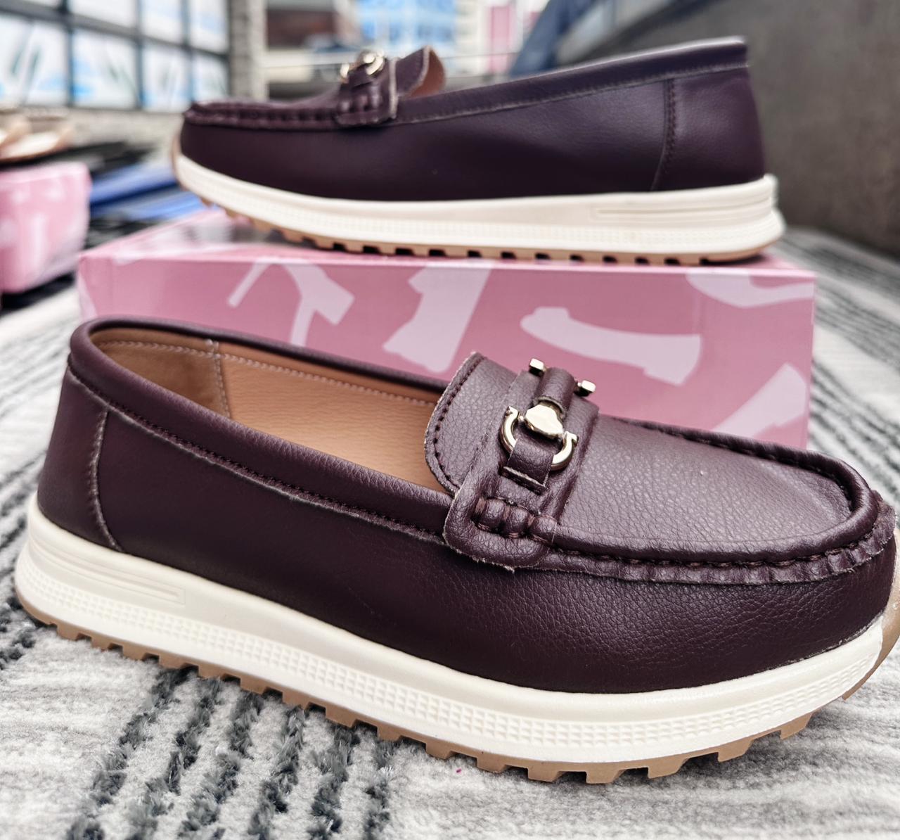 Image of Ladies Classic Platform Loafers Collection