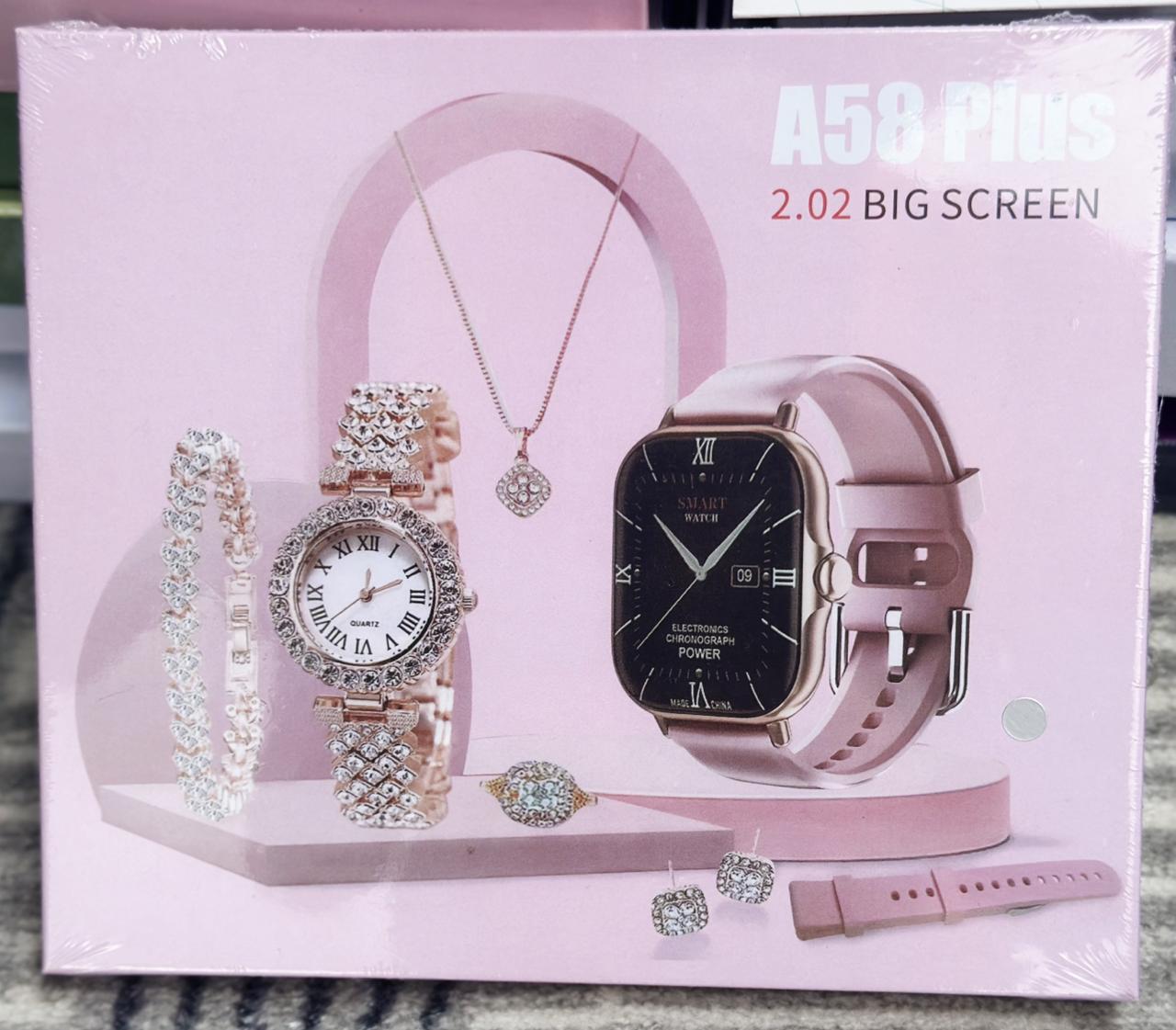 Image of A58 Plus 2.02” Smart Watch Gift Set