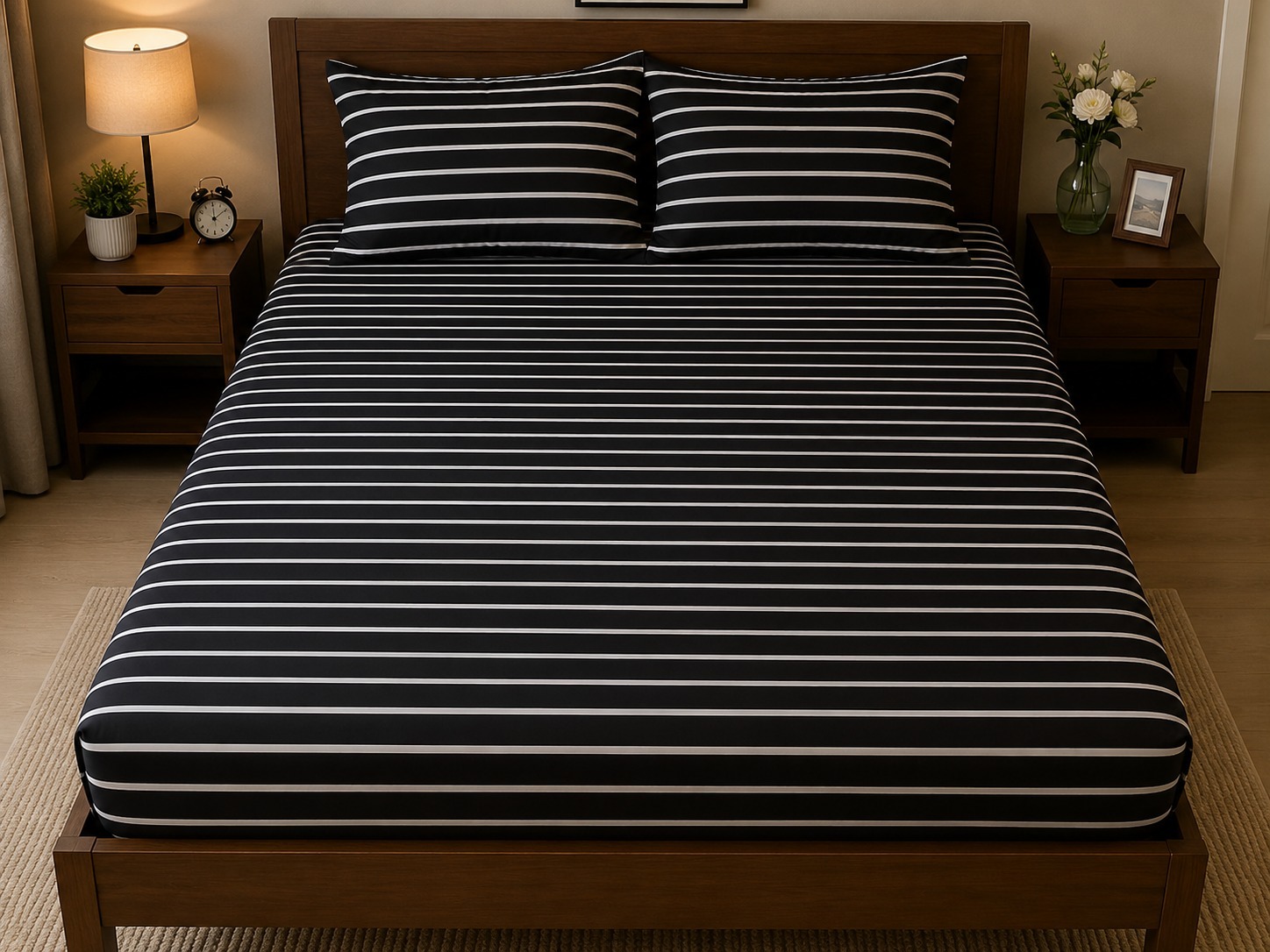 Image of 8 Pcs Fitted Bedsheet Set