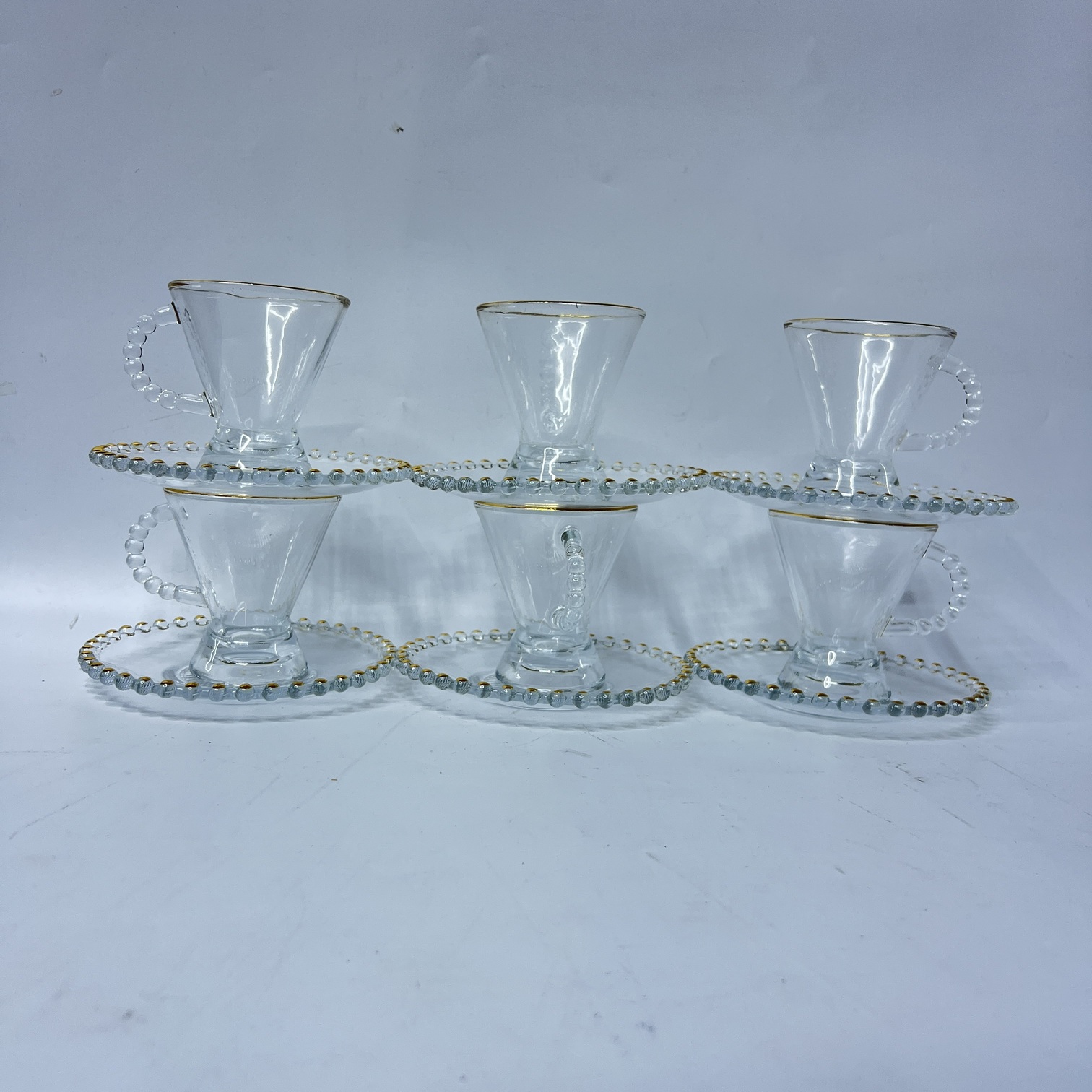 Image of Albert Cup and Saucer 12-Piece Set  (Q6921-6J)