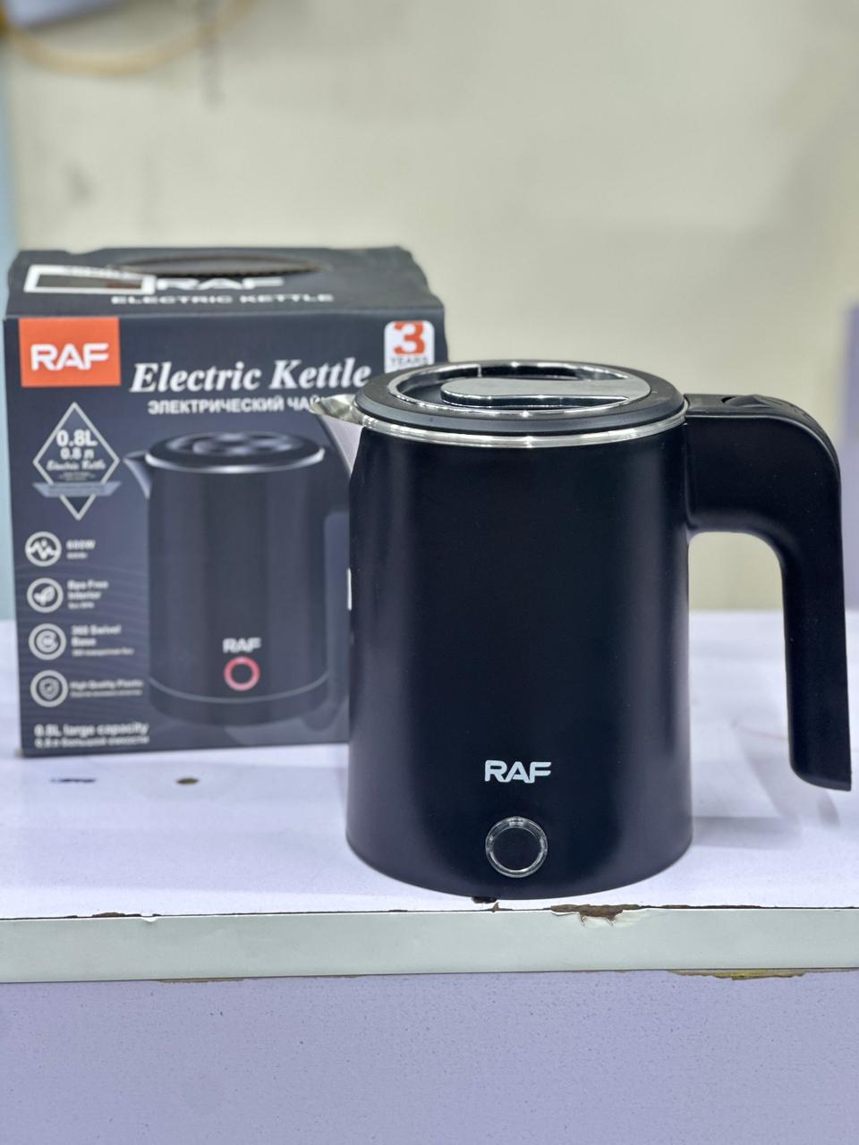 Image of RAF Electric Kettle 0.8L (Compact & Portable Fast Boil)