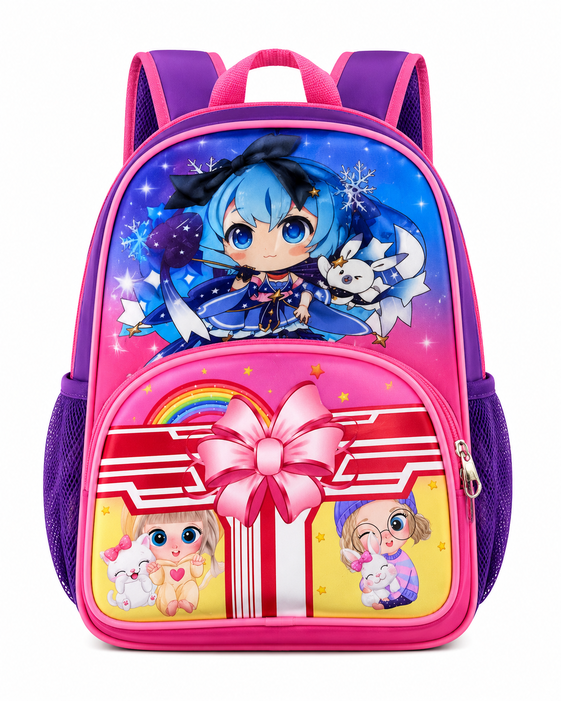 Image of Cute Cartoon Kids School Backpack