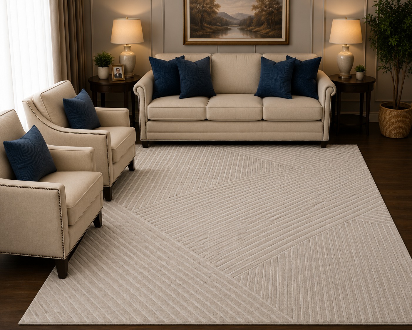 Image of Turkish Berlin Plain Carpet Collection