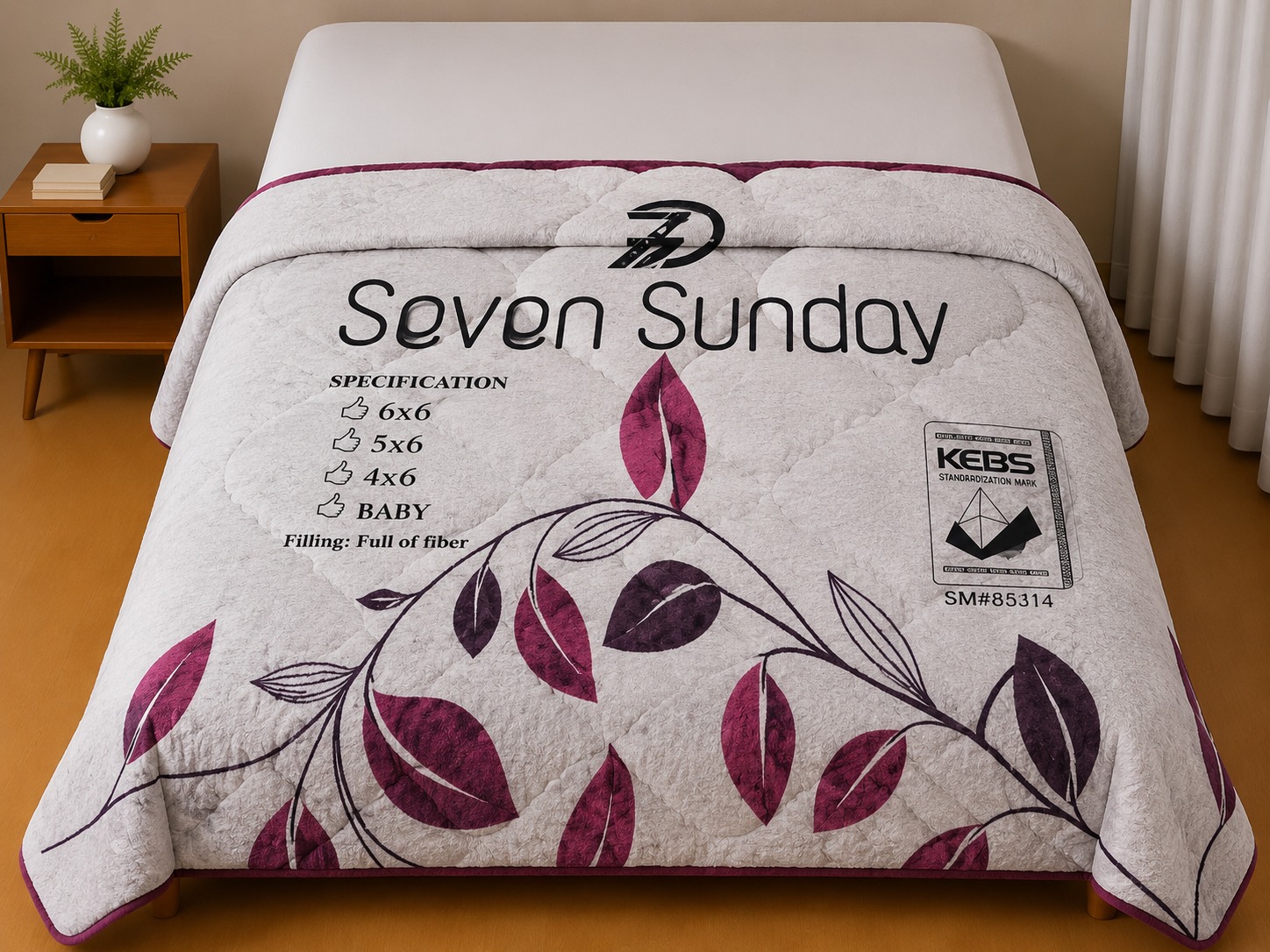 Image of Seven Sunday Woolen Duvet – Soft Warm Fiber