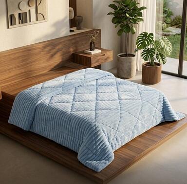Image of Luxury Faux Fur 6×6 Duvet Set