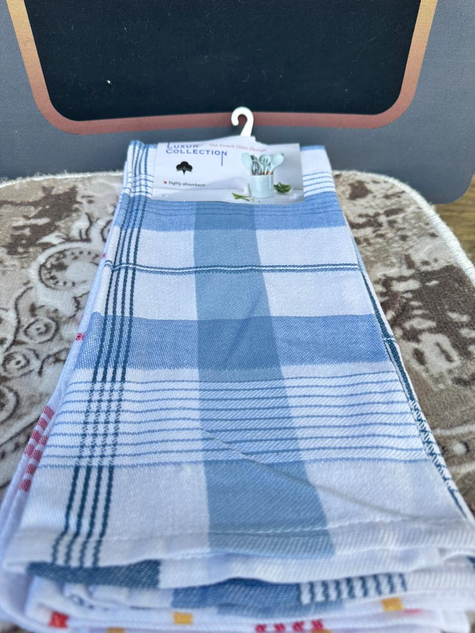 Image of Luxury Collection Kitchen Towel Set (3PCS) - Absorbent & Durable
