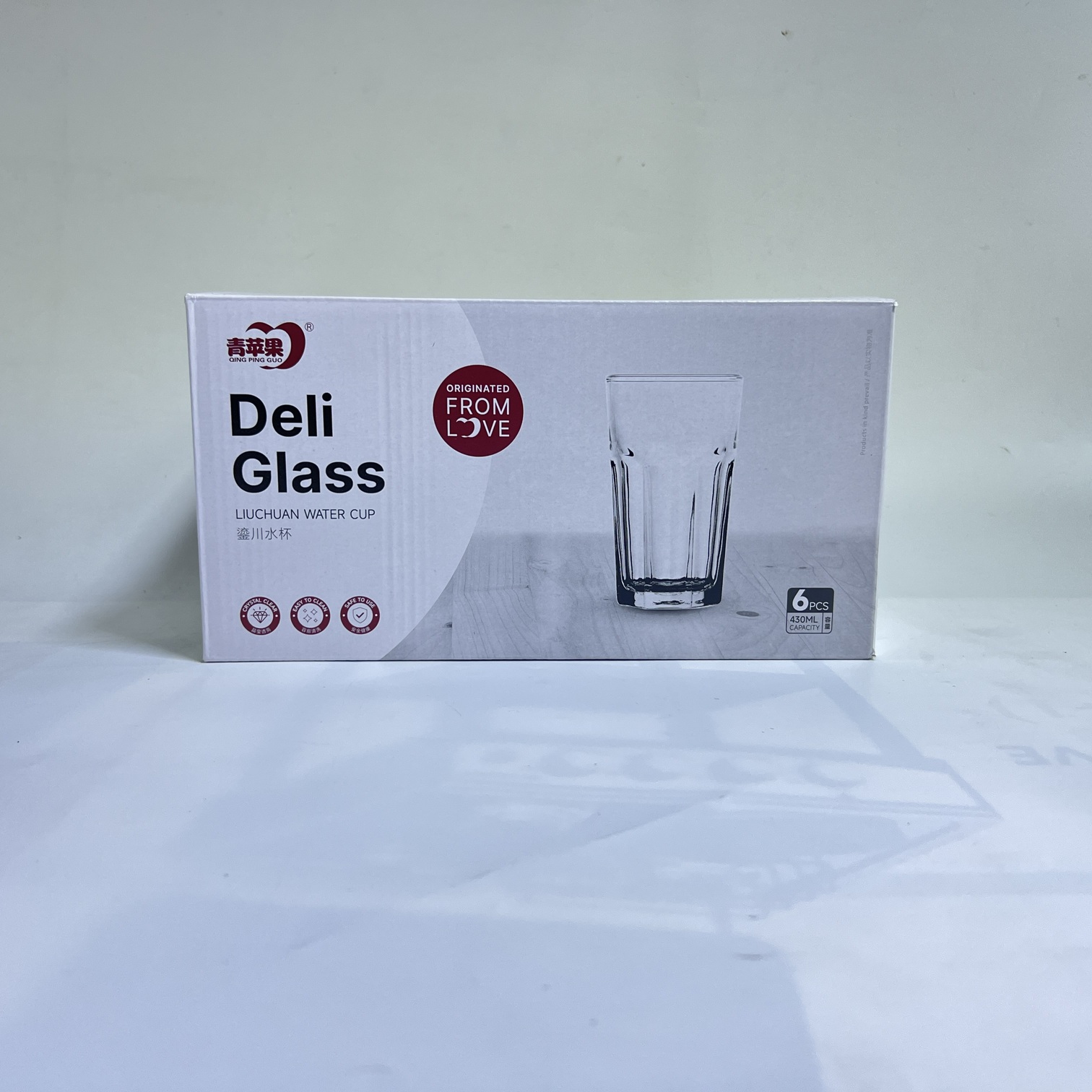 Image of Glass Water Tumbler Set-Y5033