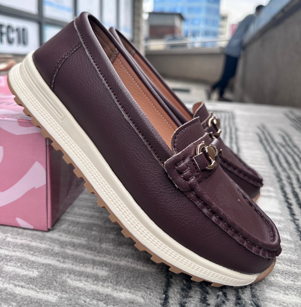 Image of Ladies Classic Platform Loafers Collection