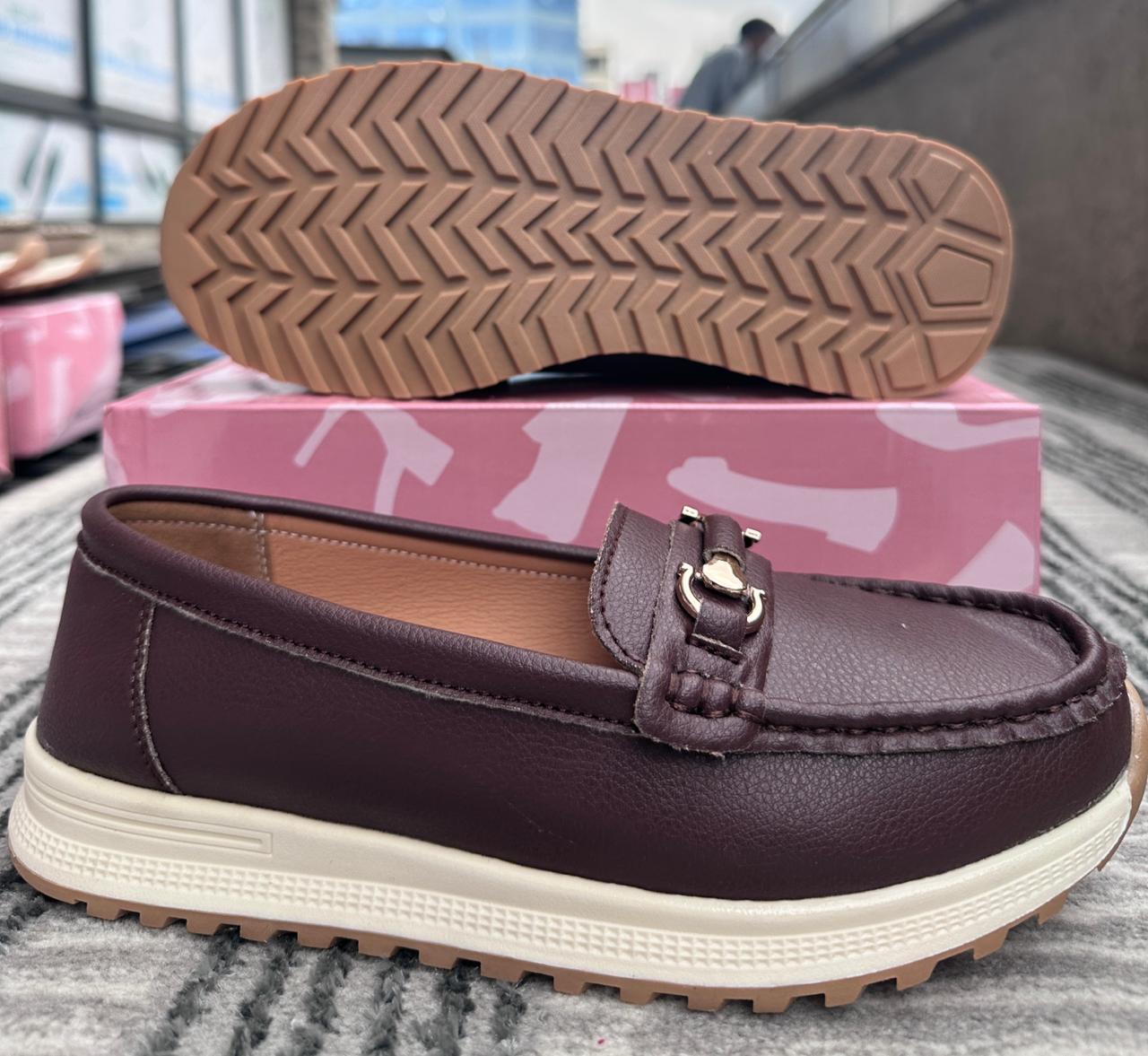 Image of Ladies Classic Platform Loafers Collection