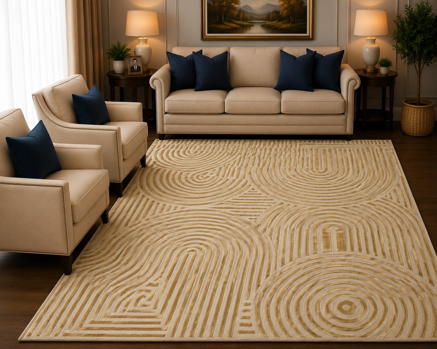 Image of Turkish Berlin Plain Carpet Collection