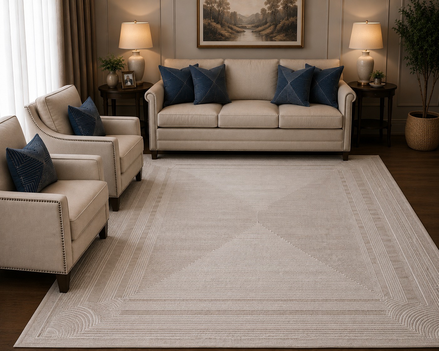 Image of Turkish Berlin Plain Carpet Collection