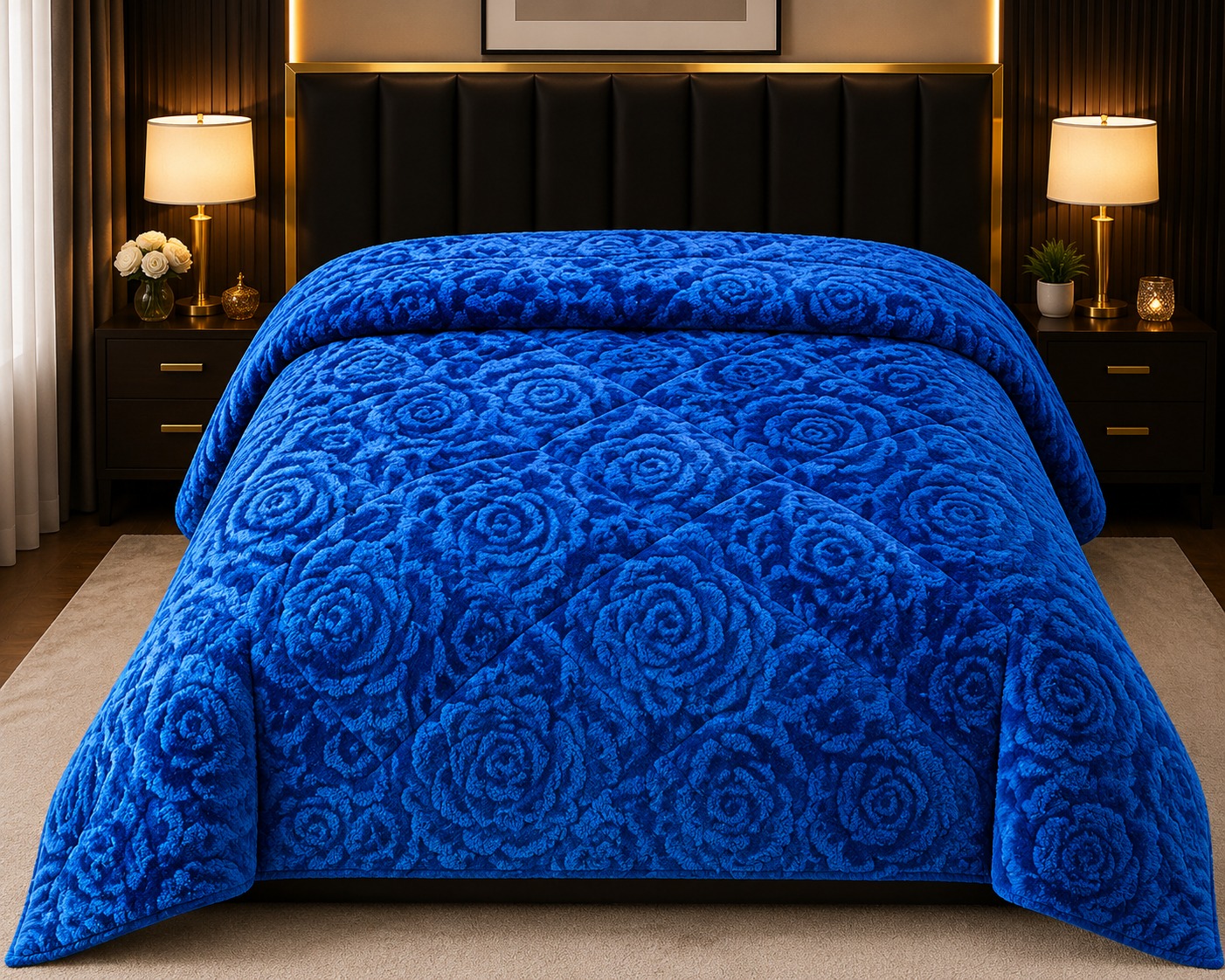 Image of Plain Woolen Duvet 5*6