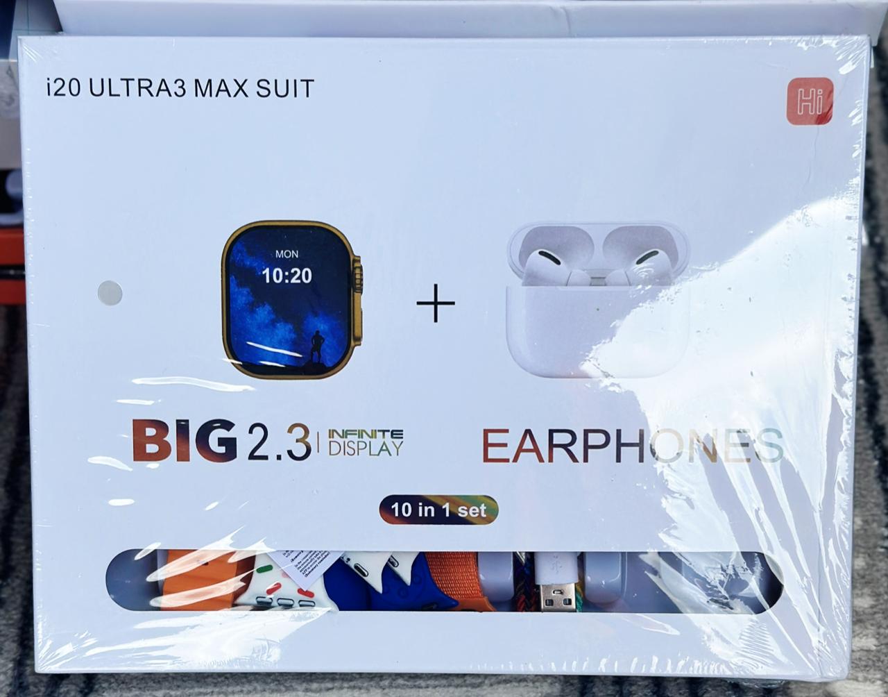 Image of i20 Ultra 3 Max Suit Smart Watch