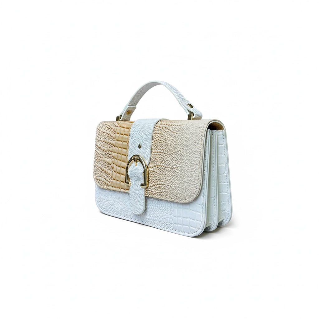 Image of Two-Tone Luxe Ladies Handbag