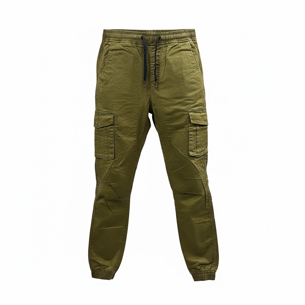 Image of Unisex Cargo Jogger Pants – Slim Fit (MR10)